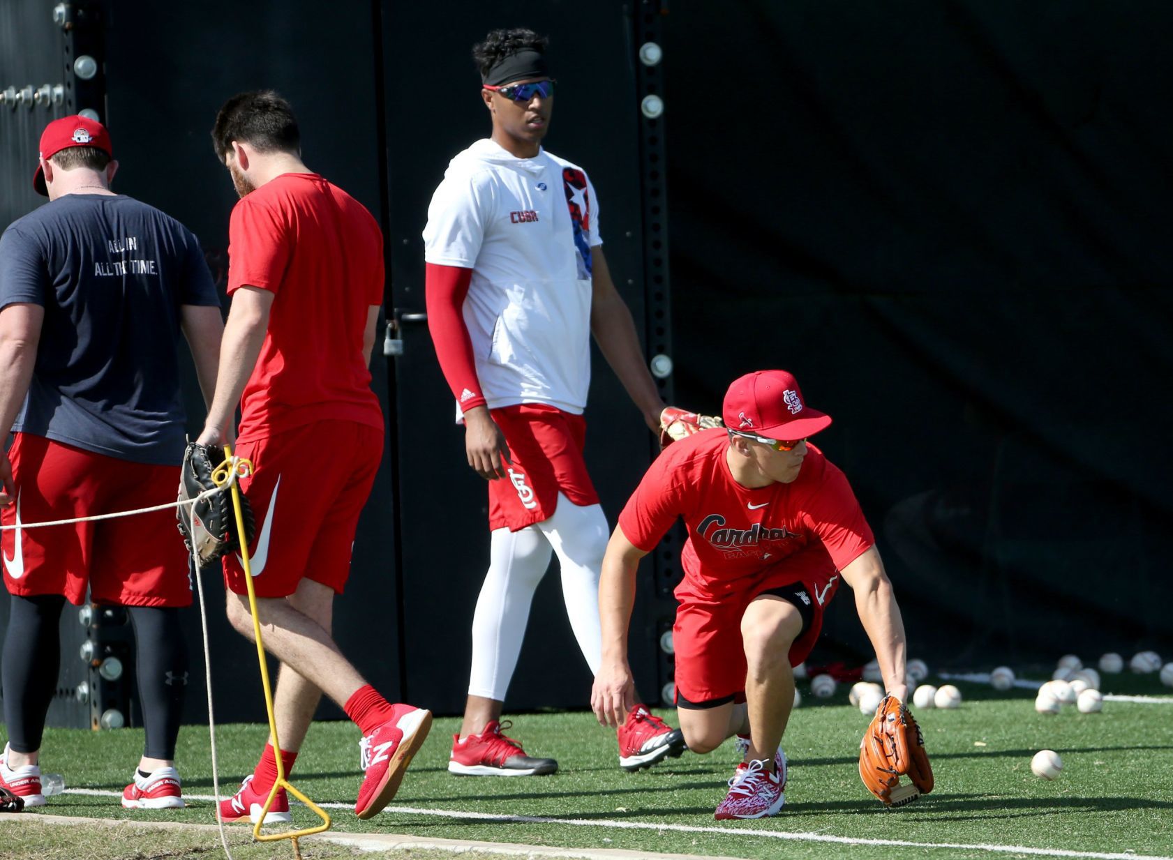 Cardinals pitchers and catchers report day